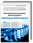 MedTech Device Assembly by EMS in Bay Area
