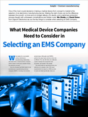 MedTech Selecting EMS